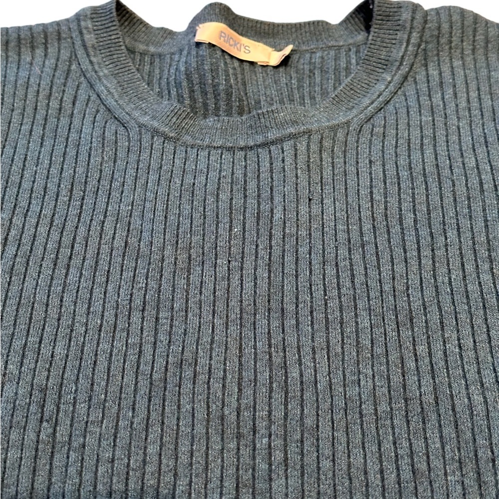 💚Long Sleeve Ribbed Sweater - Picture 4 of 5